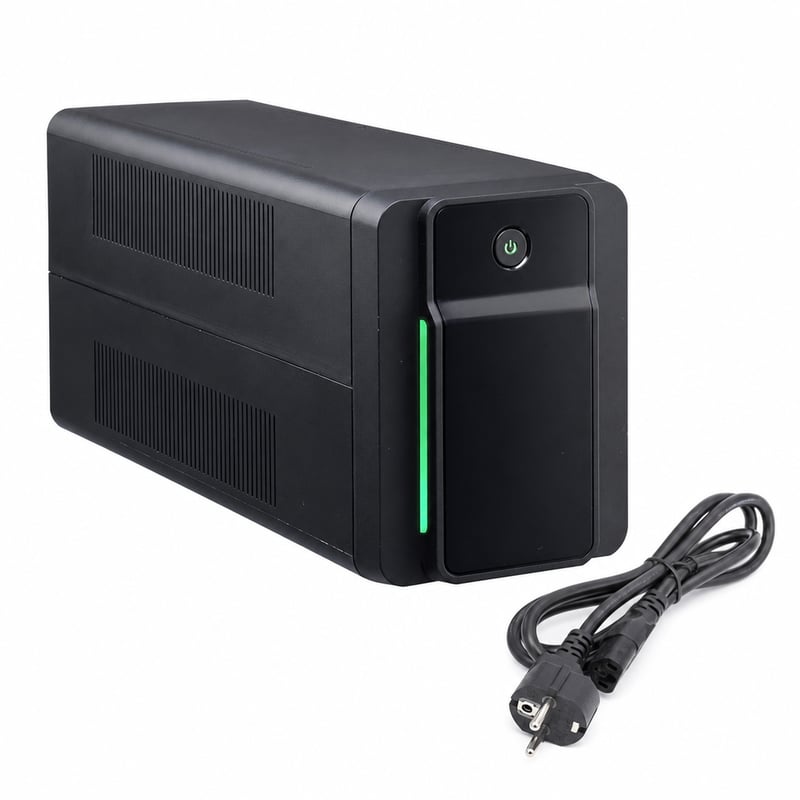 Sursă de alimentare neîntreruptibilă (UPS) APC Back-UPS BX750MI-GR 750 VA — defectă, pentru piese: acumulator deteriorat, nefuncțional (stare: vezi a 2-a imagine)