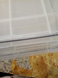Set 4 cutii de depozitare ermetice Iris Ohyama AT-L, 50L, negru — defect, funcționalitate parțială: capac și garnitură de etanșare deteriorate (stare: vezi imaginea 2) 3