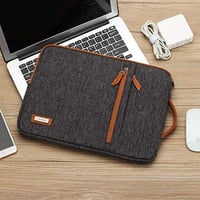 LONMEN 17,3" Vízálló Laptop Táska Fogantyúval - Sötétszürke, Lenovo/Dell/HP/Acer Kompatibilis 6
