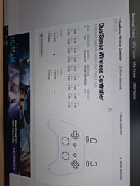 Bezdrôtový ovládač Sony DualSense pre PS5, biely – Použitý, driftovanie joysticku — Joystick driftuje/zasekáva sa (stav: viď 2. obrázok) 2