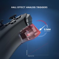 GameSir T4 Cyclone Pro Vezeték Nélküli Kontroller PC/Switch/Lite/OLED Platformokhoz, Hall-Effekt Joystick, Android/iOS/Windows Kompatibilis, 3