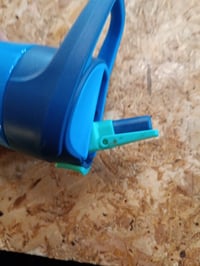 Maped Picnik Concept Kids rozsdamentes acél gyerek kulacs 430 ml kék, szívószálas — foltos szívórész (állapot: lásd a 2. képet) 2