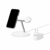 Bezdrôtová nabíjačka Belkin BoostCharge Pro 3 v 1 Qi2 — chybná, na súčiastky: nenabíja (stav: pozri 2. obrázok) 1