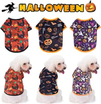 Tökös Halloween Kutyapizsama Kistestű és Közepes Ebeknek 6