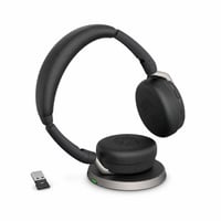Jabra Evolve2 65 Flex vezeték nélküli sztereó Bluetooth — hibás, alkatrésznek: hiányzó USB-adapter, nem működik (állapot: lásd a 2. képet) 1