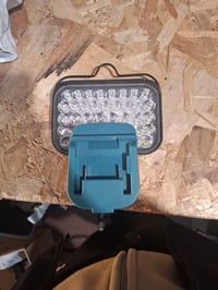 Lampă de lucru cu LED GZYZ pentru acumulator Makita 18V, 90W, 7500LM, proiector fără fir cu port USB și Type-C pentru camping, garaj și grădină 2