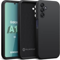 Samsung Galaxy A15 4G/5G Prémium Szilikon Tok - Fekete, Ütésálló AUKASE Védőtok 3