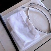 RESTCLOUD profesionalna mreža za leptire i insekte – obruč od 35,6 cm, dubina mreže 66 cm, teleskopska drška od nehrđajućeg čelika 149,9–185,4 cm, bijela 2