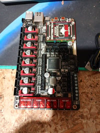 Placă de bază imprimantă 3D BIQU Manta M8P V2.0 32 biți, fără Klipper CB1 — pini de sertizare uzați (stare: vezi a 2-a imagine) 3