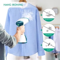Homeasy 1000W-os kézi gőzölős vasaló, 260ml-es tartállyal, gyors felfűtéssel 3