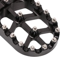 JFG RACING Motoros Lábtartó - CNC Alumínium Széles Pedálok Sur Ron Light Bee és CRF150F/230F Modellekhez, Fekete 4