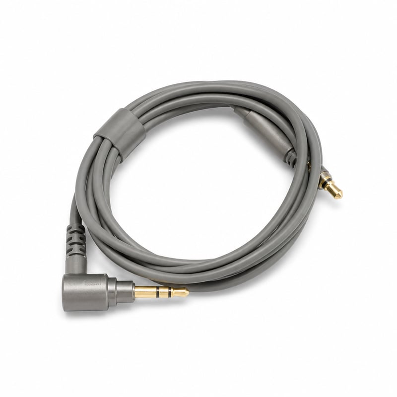 Náhradný audio kábel pre slúchadlá Sony WH-1000XM5 – s 3,5 mm jack konektorom, čierny, náhradný diel
