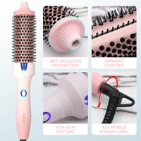 Keratin Protect K&K ionos hőkefe 38mm - hajegyenesítő és göndörítő 8