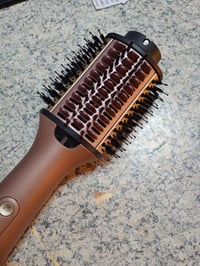 BaByliss Air Power Volume 2 v 1 teplovzdušná kulma a sušič vlasov, zlatá farba – používaný stav 2