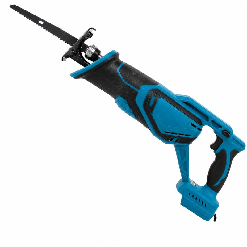 Ferăstrău sabie cu acumulator Ayolofei, compatibil Makita 18V, motor fără perii, 3500 — defect, pentru piese: nu funcționează (stare: vezi poza 2)