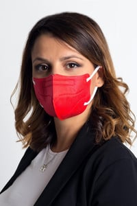 FFP2 Színes Gyerek Maszk Csomag - CE Minősített, 20db Kis Méretű Orvosi Védőmaszk 5