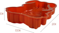 Silver-Stage Kutyaformájú Szilikon Sütőforma - Gyerekzsúrra, Születésnapra, Brownie, Csokoládé, Kenyér, Desszert Készítéséhez - BPA-mentes,  4