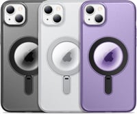 iPhone 14 Plus MagSafe Gyűrűs Tok - Fekete, Vezeték Nélküli Töltés 7