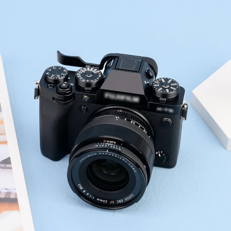 Fujifilm X-T5, X-T4, X-T3 fém hüvelykujjtámasz - JJC markolat javító kiegészítő