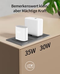 Sunrson 35W USB-C Gyorstöltő iPhone 16/15/14/13/12/11 Készülékekhez - Kompakt Fali Adapter, 3x Gyorsabb Töltés, Túlmelegedés Elleni Védelem 4