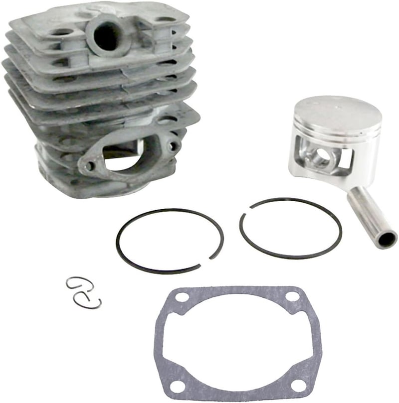 JRL 45mm-es henger és dugattyú szett kínai 52cc láncfűrészekhez, Tarus, Silverline kompatibilis