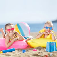 Flintronic Színes Szív Alakú Parti Szemüveg 10 Pár - Hippie Stílusú Jelmez Kiegészítő 7