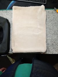 Geantă de transport pliabilă pentru câini și pisici lionto 50x34x36 cm gri, cu mâner și pătură, pentru călătorii și mașină, până la 10 kg 2