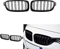 GSRECY BMW F30 F31 3-as Sorozat Fényes Fekete Vese Hűtőrács Szett - 318d 320d 330d 320i 328i 335i Kompatibilis 2012-2018 Modellekhez 4