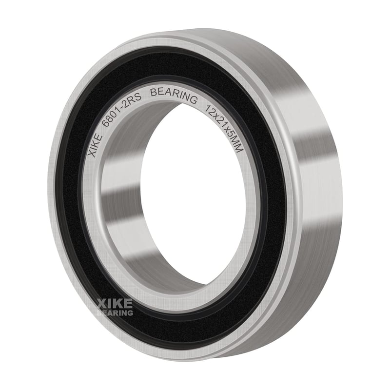 SKF 6801-2RS golyóscsapágy, 12x21x5mm, gumitömítéses, 2 db