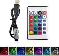 Távirányítós USB LED szalagvezérlő RGB 5050 csíkhoz - MASUNN 24 2