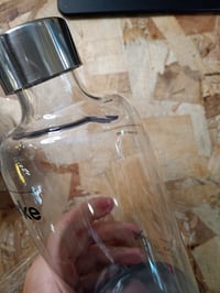 Aarke Carbonator 3 PET palack 2 db, 1000 ml, BPA-mentes, rozsdamentes acél részletek — palacktetők horpadásai (állapot: lásd a 2. képet) 3