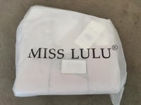 Miss Lulu színblokkos női kézitáska, közepes méretű 8