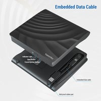 Yaeonku USB 3.0 Külső CD/DVD Író-Olvasó Meghajtó Laptophoz és PC-hez 4