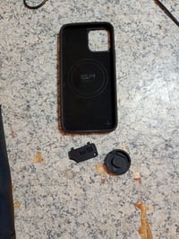 Husă de telefon SP Connect SPC+ pentru iPhone 12 Pro și 13 Pro, husă de protecție neagră pentru smartphone 3
