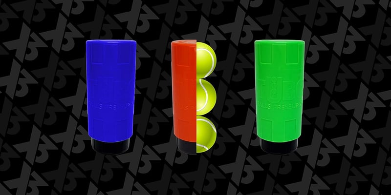 TUBOPLUS Narancssárga Tenisz és Padel Labda Nyomástartó Tubus 2020
