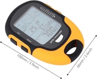 Yosoo GPS Magasságmérő Iránytű - Vízálló, Többfunkciós Outdoor Műszer USB Töltéssel 4