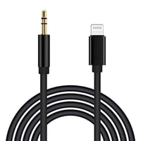 esbeecables MFi Tanúsított Lightning - 3.5 mm AUX Kábel iPhone 14/13/12/11/XS/XR/X/8/7/6 Készülékekhez - Autó, Otthoni Hifi Rendszer Csatlak 1