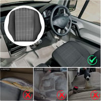 ConBlom Vezetőülés Huzat Mercedes Sprinter 2014-2018 Modellekhez - Vízálló, Strapabíró, Műbőr Ülésvédő, Egyszerű Tisztítás, Tökéletes Illesz 5