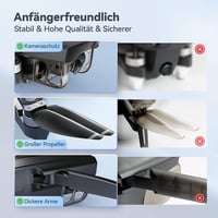 Ruko F11MINI 4K Kamerás Drón GPS-szel, 60 Perc Repülési Idő, 250g Alatti 5