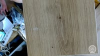 vidaXL Dohányzóasztal LED világítással - Artisan tölgy - 100x100x31 cm - SÉRÜLT 3
