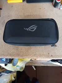 Husă de protecție rigidă cu suport integrat pentru ASUS ROG Ally și Ally X, geantă de voiaj impermeabilă, negru, stare utilizată 2