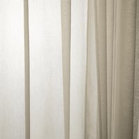 Topfinel Bézs Fényáteresztő Függöny 225x140cm, Hálószobába, Nappaliba 3