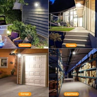 MEIKEE 80W LED Reflektor Mozgásérzékelővel, 7520 Lumen, 6500K Hideg Fehér, IP66 Vízálló Kültéri Lámpa Kerthez, Garázshoz, Teraszhoz 7