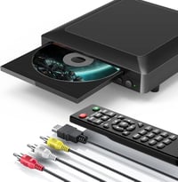 Ceihoit DVD lejátszó HDMI AV kimenettel, USB, 1080P, PAL NTSC, minden régió 1