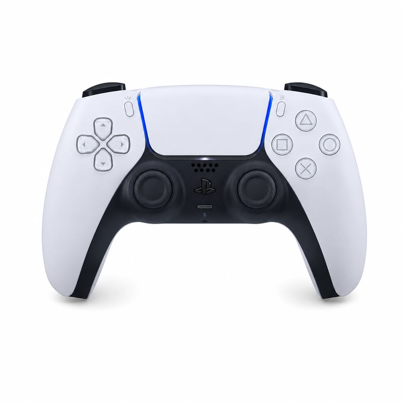 Sony DualSense vezeték nélküli kontroller PS5 fehér - Hibás — hibás, részben működik: bal analóg driftel (állapot: lásd a 2. képet)