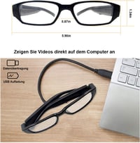 KAMREA Full HD Mini Kamera - Hordozható Rejtett Megfigyelő Kamera Hang- és Videofelvétellel 5