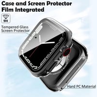 Apple Watch 45mm Edzett Üveg Védőfólia - 2db, Series 7/8 Kompatibilis 3
