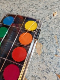 Pelikan set vodenih boja s 12 boja i tubom pokrivne bijele boje (Deckweiß), 1 kom. – kozmetičko oštećenje (slomljeno/napuklo (stanje: vidi 2. sliku)) 3