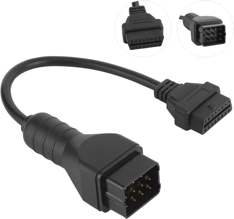 Renault OBD2 Adapter Kábel 12-ről 16 Pinre - Diagnosztikai Csatlakozó