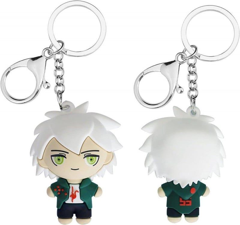 Nagito Komaeda Anime 3D Figura Kulcstartó - Lumemery